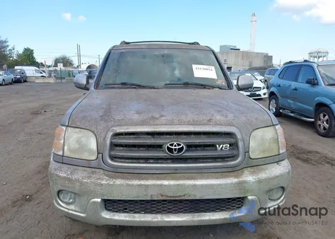 2002 Toyota Sequoia Sr5 V8 from USA, damaged, VIN 5TDBT44AX2S130281